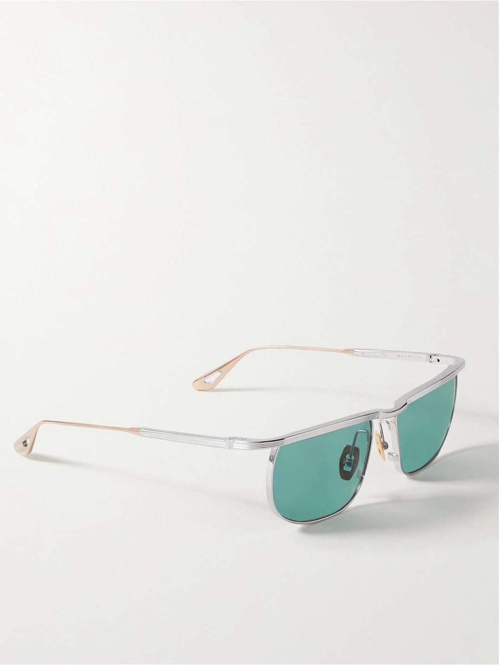 Jacques Marie Mage Melville Silver Frame Sunglasses - Picture 3 of 8